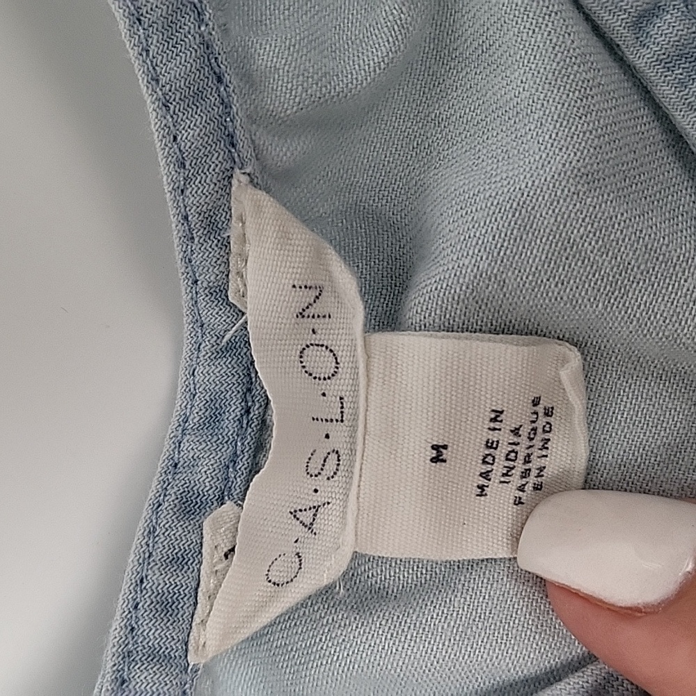 Cason | Chambray Tank - Picture 3 of 4